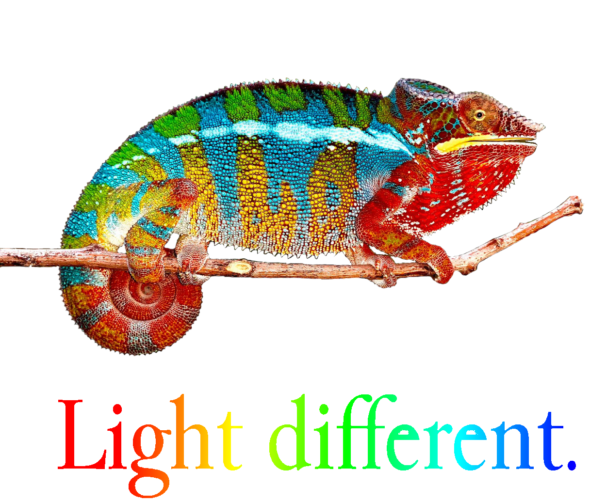 Light different