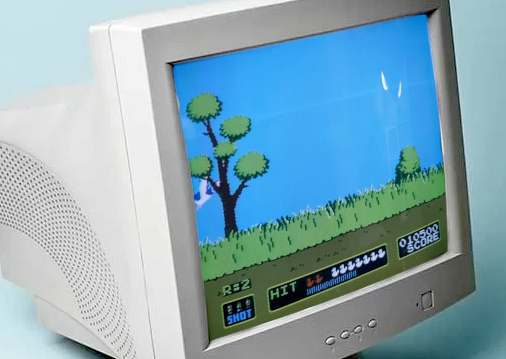 The color CRT screen